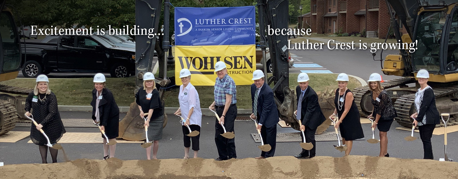 Luther Crest Expansion Groundbreaking